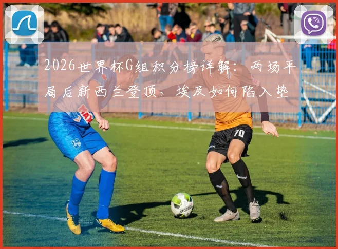 2026世界杯G组积分榜详解:两场平局后新西兰登顶,埃及如何陷入垫底困境?